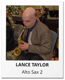 LANCE TAYLOR Alto Sax 2